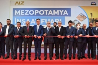 Vali Münir Karaloğlu, 10. Mezopotamya İnşaat Fuarı açılış törenine katıldı