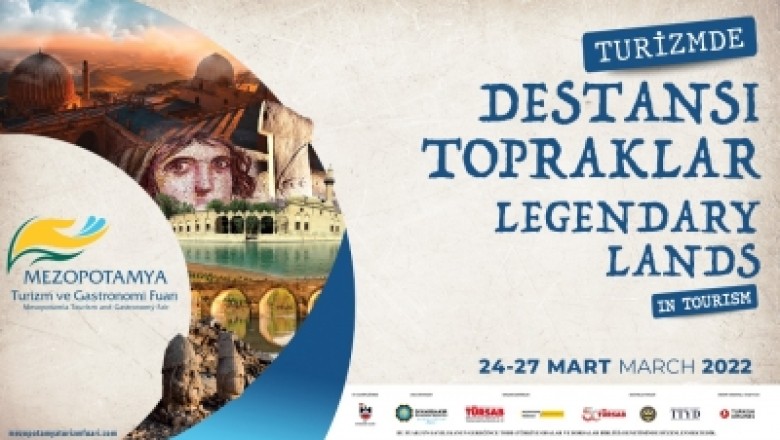 “1.Mezopotamya Turizm ve Gastronomi Fuarı” kapılarını açıyor