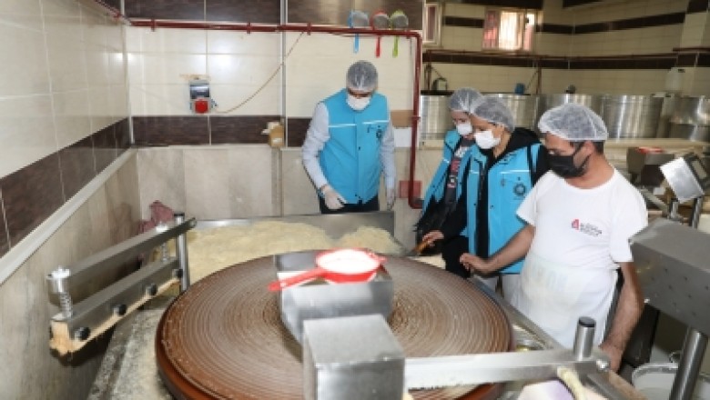 Bayram öncesi tatlı imalathanelerine sıkı denetim