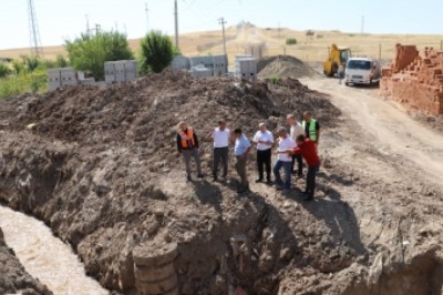 Aziziye Deresi altyapı çalışmalarında sona yaklaşıldı