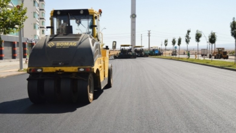 Eski Siverek ve Piran Caddesi asfaltlama çalışmaları devam ediyor