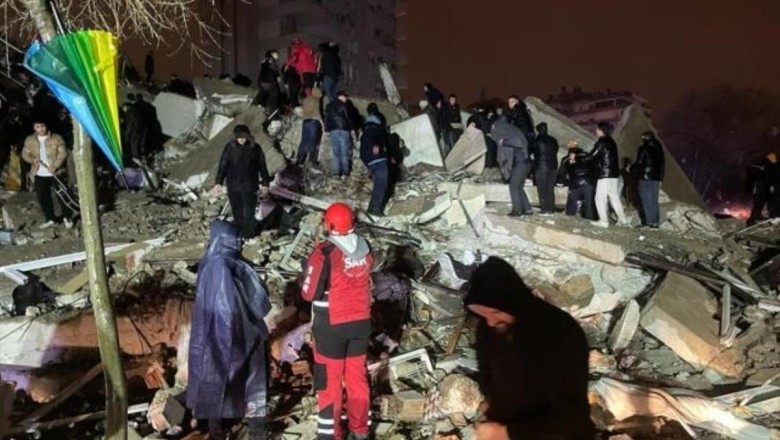 Kahramanmaraş merkezli 7.7 deprem meydana geldi